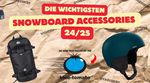 Die Top-Snowboard-Accessoires der Saison 24/25