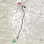 Etappe 21_Giro d’Italia 2016 Karte