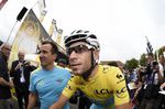 Vincenzo Nibali wore the yellow jersey of race leader for 19 of the 21 stages of the 2014 Tour de France and sealed overall victory with a controlled ride into Paris. pic: ©Sirotti Read more at http://roadcyclinguk.com/racing/reports/tour-de-france-2014-vincenzo-nibali-marcel-kittel.html#K7QCCi4TvwuQ2zob.99