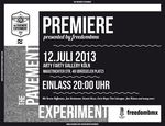 The Pavement Experiment Videopremiere in Köln