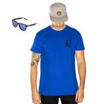 All In BMX T-Shirt Classic Log in blau