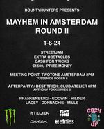 Mayhem in Amsterdam! Mach dich bereit für einen wilden Streetjam mit Emile Bouwman und der Bounty-Hunters-Crew, Monster Cash Up inklusive.