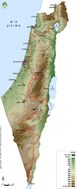Geplanter Verlauf des Israel Bike Trail