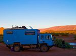 Nachtlager am Rand der Sahara. Foto: Steve Lorimer