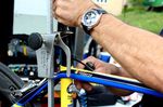 Faustino Muñoz Cambron beschreibt seine Beziehung zu Alberto Contador als einzigartig. Dennoch engagiert sich der Mechaniker mit der gleichen Sorgfalt auch für alle anderen Fahrer des Tikoff-Saxo Teams.