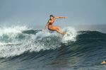 Jalou Langeree - Surfen auch mal ohne Kite; Foto: jaloulangeree.com 