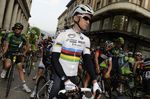 Der frischgebackene Weltmeister beim Start des Giro di Lombardia (Foto: Sirotti)