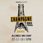 Am 2. November 2019 gibt es das neue "Champagne"-Video von Kink BMX bei Alliance BMX in Bremen zu sehen