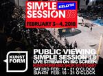 Am 3. und 4. Februar findet im kunstform BMX Shop ein Public Viewing des Livestreams von den Vor- und Finalläufen der Simple Session 2018 statt.