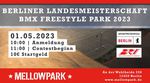 Als Warm-up für den Highway to Hill 2023 findet am 01. Mai 2023 die Berliner Landesmeisterschaft BMX Park im Mellowpark statt. Hier erfährst du mehr.