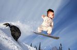 snowboard baby grom