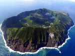 The stunning Aogashima island off Tokyo... would not do too well in the event of an eruption Photo: Wikipedia