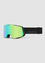 100Percent Snowcraft Hiper Black/Green Goggle