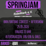Der RideMark e. V. veranstaltet auch in diesem Jahr wieder einen Springjam. Am 25. Mai 2024 um 13:00 Uhr geht’s los in Gardelegen (Sachsen-Anhalt).