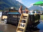 Camper Van Swimming Pool