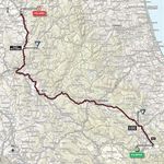 Etappe 07_Giro d’Italia 2016 Karte