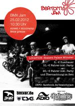 BeatCityJam 2012 Skaters Palace Münster Flyer
