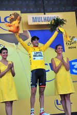 Das Gelbe Trikot geht an einen Franzosen. (Foto: Sirotti)