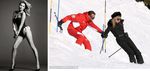 Kate Moss Skiing fin