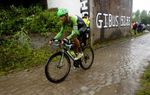 Die heutige Strecke erinnerte of an eine reinrassige Cyclocross-Strecke und kam dem ehemaligen Cyclocross-Weltmeister Lars Boom ganz sicher entgegen. (Foto: Bruno Bade/ASO)