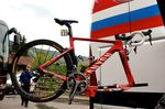 Das Etappenrennen Criterium du Dauphine wird oft als Testgelände vor der Tour de France genutzt. Yurii Trofimov wurde die Ehre zu Teil das damals neue Canyon Aeroad CF SLX zu testen und damit sogar die 4. Etappe zu gewinnen. 