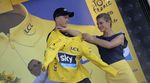 Chris Froome konnte sich nach der 3. Etappe der Tour de France das Gelbe Trikot überstreifen. (pic: Sirotti)
