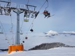 Ob diese Liftanlage Teil eines der größten Skigebiete der Welt ist?