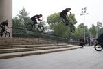 Garrett Reynolds; Railride to Whip in Shanghai; Foto: Kevin Conners / Red Bull Content Pool