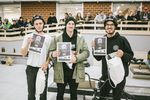 Die Gewinner des Amateurstreetcontests auf den freedombmx Awards in der Skatehalle Oldenburg sind: Quirin Reichmeyer, Matthias Dettki und Christian Gattinger