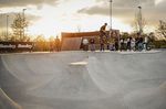Der Skatepark Lohhof ist für seine schönen Sonnenuntergänge legendär. Camilo Rodriguez, Cannonball