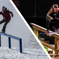 Snowboard Skateboard Unterschiede und Gemeinsamkeiten