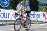 Andre Greipel sah wie der sichere Sieger in einem Massensprint gegen Sagan aus. Doch dann kreuzte Sylvain Chavanel  (IAM Cycling) seinen Weg und Greipel stürzte mit ihm. (Foto: Sirotti)