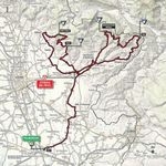 Etappe 13_Giro d’Italia 2016 Karte
