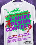 Zum unserem 30-jährigen Dienstjubiläum von freedombmx veranstalten wir in Kooperation mit kunstform einen T-Shirtdesigncontest. Hier erfährst du mehr.