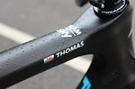 Thomas startete bei der Tour de France 2014 als einer von nur vier Briten. Nach den Ausstiegen von Mark Cavendish (Omega Pharma-QuickStep),  Chris Froome und Simon Yates (Orica-GreenEDGE) ist er der letzte, verbleibende Brite - Thomas stammt aus Wales.