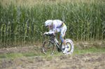 Tony Martin zerlegt seinen Konkurrenz wieder einmal in seiner Spezialdisziplin und gewinnt das Einzelzeitfahren. (Foto: Sirotti)