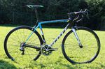 Das Scott Addict Team Issue Di2 kommt in den Farben von Orica-GrennEDGE. 