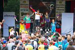 Podium der Ladies: Rücknagel, Beege, Marth, Karkhof und Brethauer