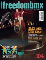 Das Cover der freedombmx 104 mit Jan Beckmann