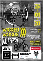 Am 25. Januar 2020 findet in der Wicked Woods Wuppertal ein BMX-Contest für Amateure, Girls und Pros statt. Hier erfährst du mehr.