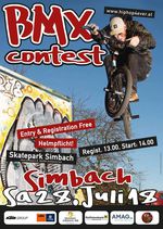 Am 28. Juli 2018 findet im Rahmen des Hip-Hop 4Ever Festivals der erste KTM BMX-Contest im Skatepark von Simbach am Inn (Bayern) statt.