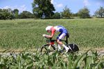 Dumoulin (Sunweb) sah sich bei der Tour de Suisse zur Aufgabe gezwungen, aber hatte ein starken Comeback und ist zum dritten mal Nationalmeister im Einzelzeitfahren (Bild: Sirotti)