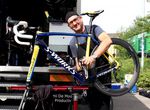 Faustino Muñoz Cambron ist der persönliche Mechaniker des Vuelta a Espana Gewinners 2014. Seit Beginn von Alberto Contador