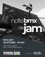 Am 22.07. steigt in Hannover der Nolte BMX Jam auf dem Jahr rundum erneuerten Rampenparcours des Jugendsportzentrums Buchholz.
