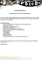 Volcom Store MUC Stellenausschreibung(1)
