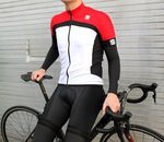 Sportful Pista short sleeve jersey, Total Comfort bib shorts, No-Rain arm and knee warmers, and Grupetto socks