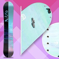 nitro volta, splitboard, snowboard