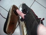 Zerstörte Schuhe Almond Footwear