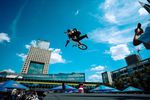 Josh Dove gibt den Houdini; Foto: Benjamin Härer/Red Bull Content Pool