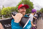 Normalerweise lässt es sich Daniel Traeder nicht nehmen, beim Minirampencontest an den Start zu gehen, aber dieses Jahr hatte er leider Rücken und musste deshalb aussetzen. Gute Besserung!